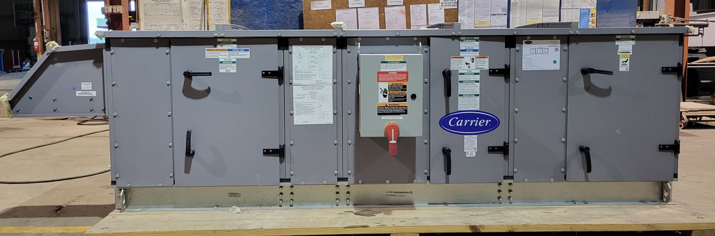 carrier heater, air handler, heater,